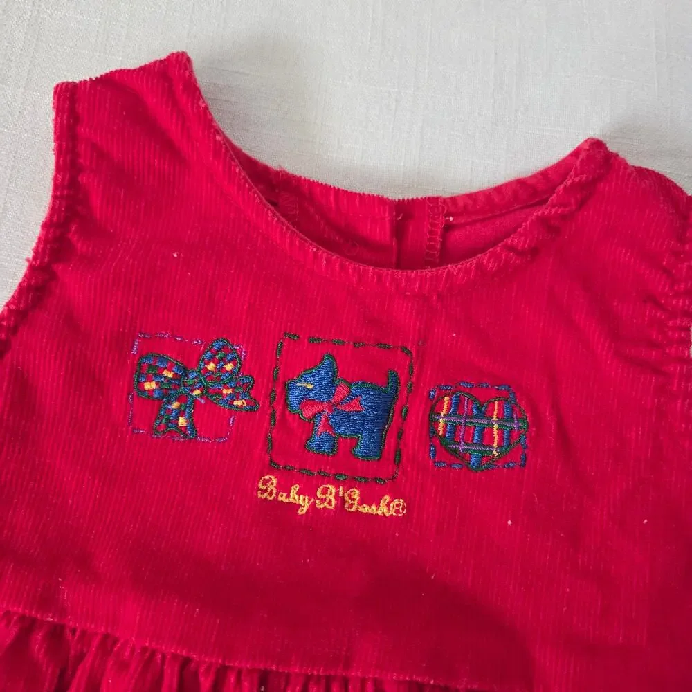 Vintage Oshkosh Scotty Dress 18 months
